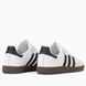 Кросівки Adidas Samba White Black Gum 37 розмір взуття XA-0000446-37 фото 4