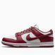 Кросівки Nike Dunk Low Team Red Bordeaux 37 розмір взуття XA-0000081-37 фото 1