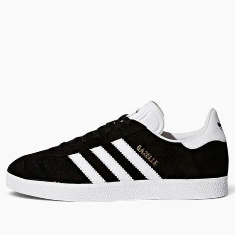 Кросівки Adidas Gazelle Black White Gold Metallic 36 розмір взуття XA-0000376 фото